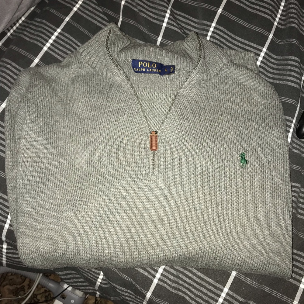 Polo Ralph Lauren- Grey Quarter Zip